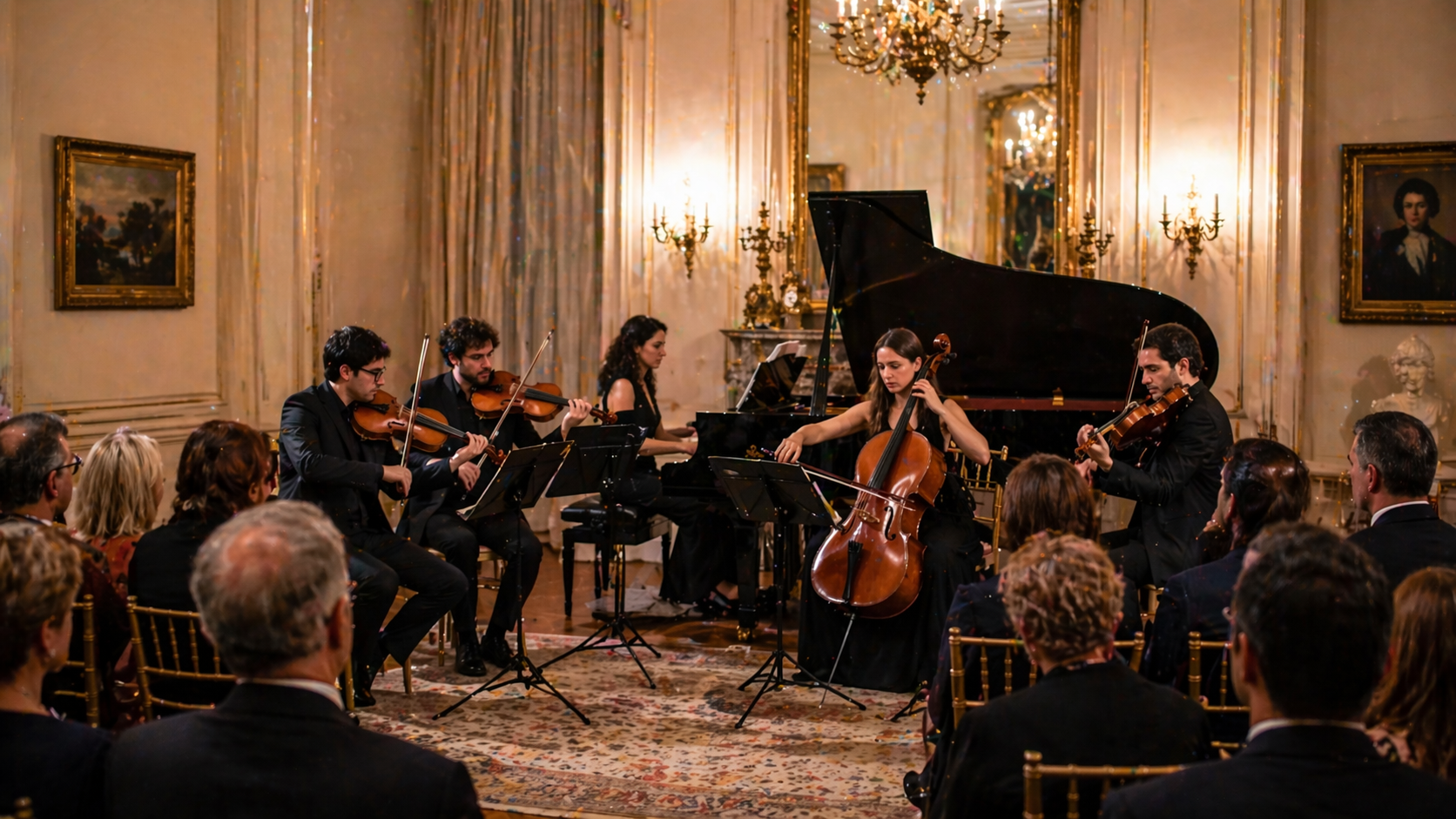 Evento elegante en espacio Bookspace